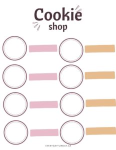 Cookie Shop Play – Everyday Funday